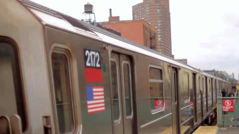 4 Train leaving 161st st subway station at Yankee Stadium - elevated p – NY  Clips