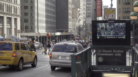 4 Train leaving 161st st subway station at Yankee Stadium - elevated p – NY  Clips